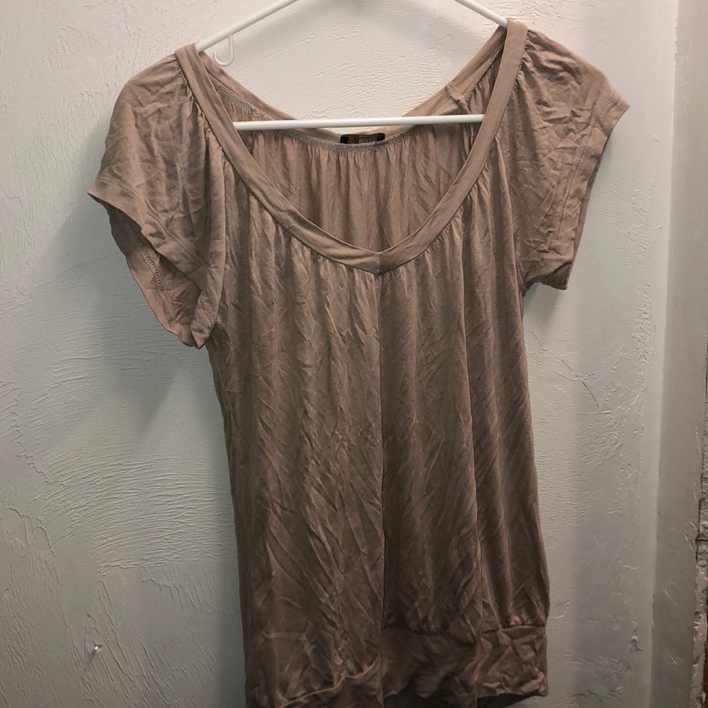 Cream colored shirt
